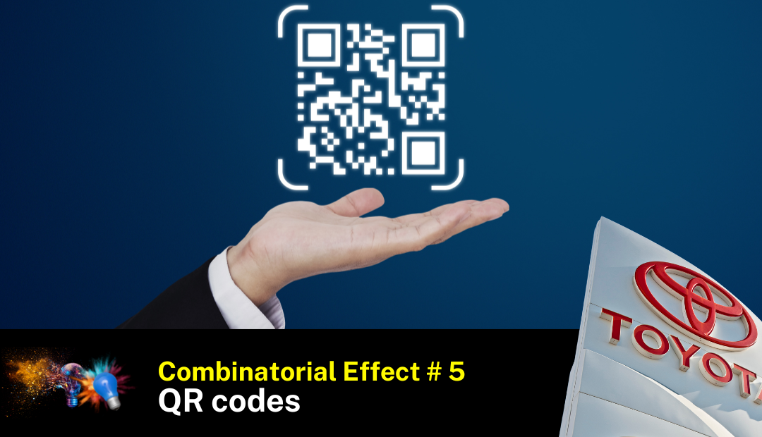 CE#5 → QR codes were born at Toyota.